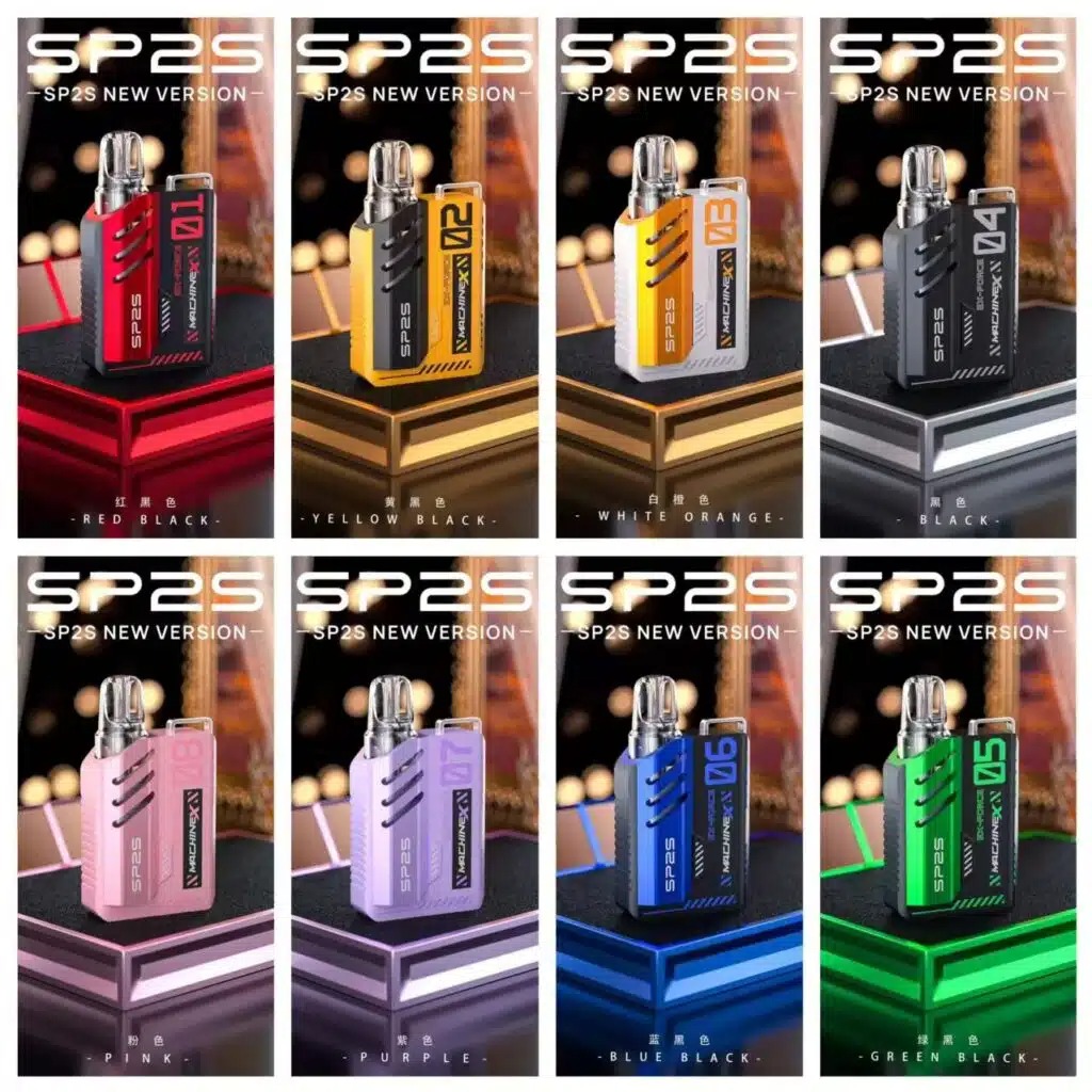 SP2S MAX主機|迷你方塊電子煙・輕巧便攜・多色可選